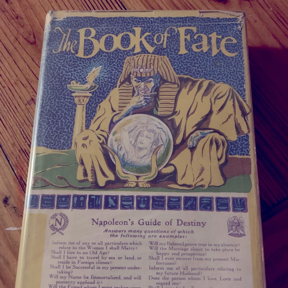 The Book of Fate Napoleon’s Guide of Destiny 1927